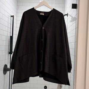 Eskander wool cashmere silk lined